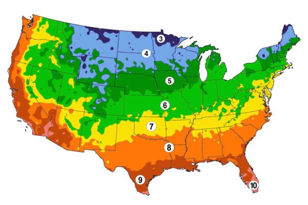 Hardness Zone Map